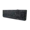 NGS FunkyV3 Teclado Multimedia USB AZERTY con 12 Teclas Multimedia y Cable de 1.40m