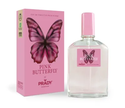 Prady Colonia de Mujer Pink Butterfly 90 ml Spray Pulverizador