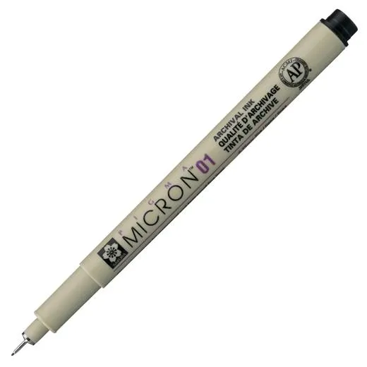 Talens Sakura Rotulador Pigma Micron 01 - 0.25Mm Negro