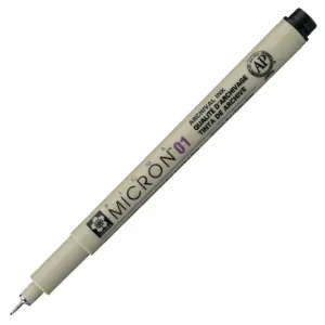 Talens Pigma Micron 01 Rotulador 0.25mm Negro