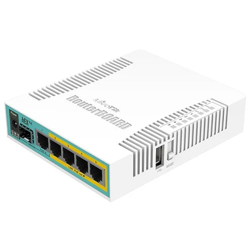 Mikrotik Rb960Pgs Hex Poe Router 5Xgb 1Xsfp L4