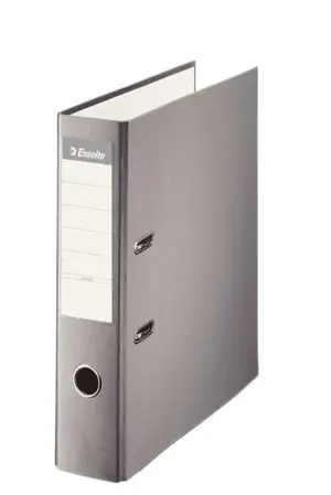 Esselte Archivador de Palanca Folio 75mm 500 Hojas Color Gris