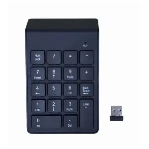 Gembird KPD-W-02 Teclado Numérico Portátil Bluetooth Negro para PC