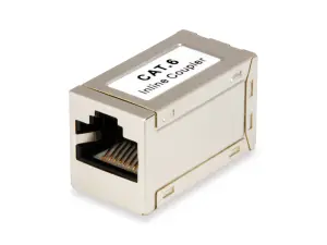 ADAPTADOR RJ45 CAT.6 APANTALLADO HEMBRA - HEMBRA EQUIP 121179