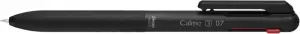 Pentel Calme Bolígrafo Retráctil 3 Colores 0.7mm Cuerpo Negro Tinta Azul, Rojo, Negro