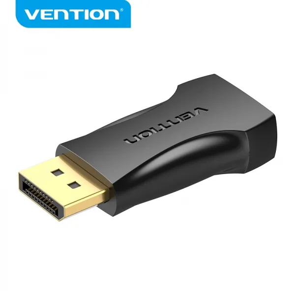 Vention Adaptador Displayport Macho A Hdmi Hembra - Color Negro