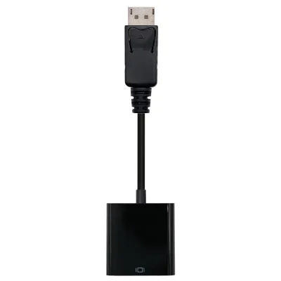 Nanocable Conversor Displayport A Svga - Displayport /M-Svga/H - 15 Cm - Color Negro