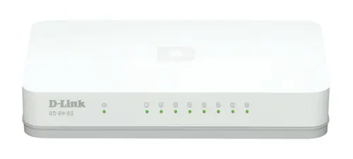 D-Link GO-SW-8G Switch Mini 8 Puertos Gigabit Ethernet