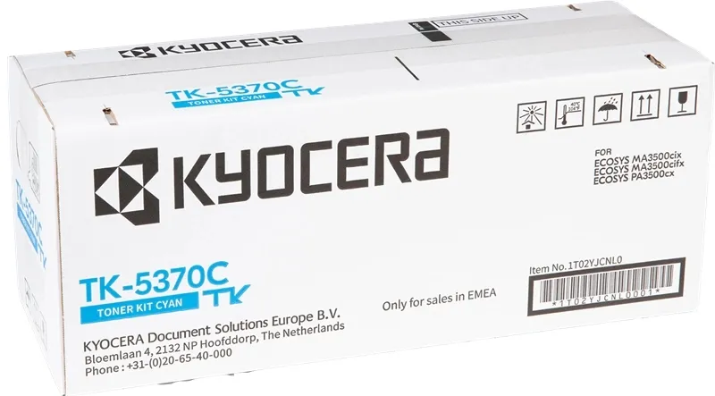 Kyocera Tk5370 Cyan Cartucho De Toner Original - 1T02Yjcnl0/Tk5370C