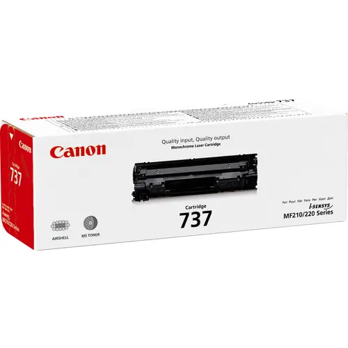Canon Toner Negro I-Sensys Mf 226Dn/244Dw/237W/232W/211/249Dw - Crg 737