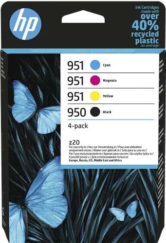 HP Pack de 4 Cartuchos de Tinta Originales 950 + 951