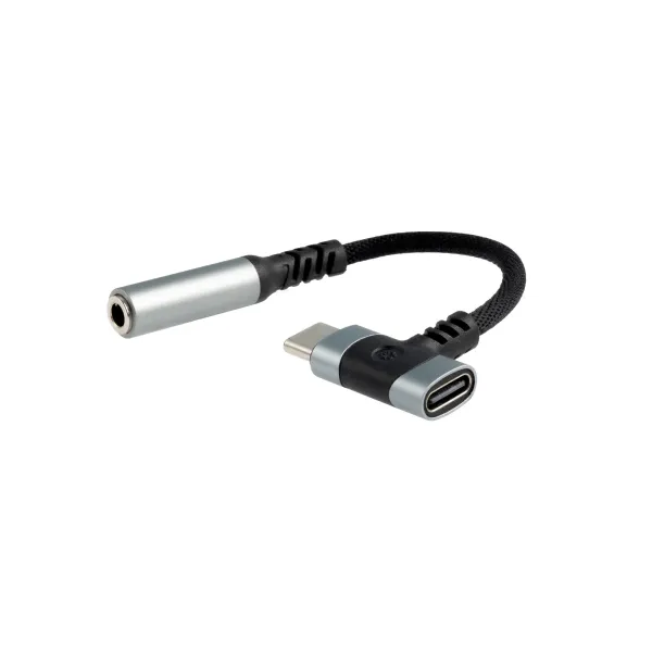Nanocable Adaptador USB-C a Audio 3.5mm y USB