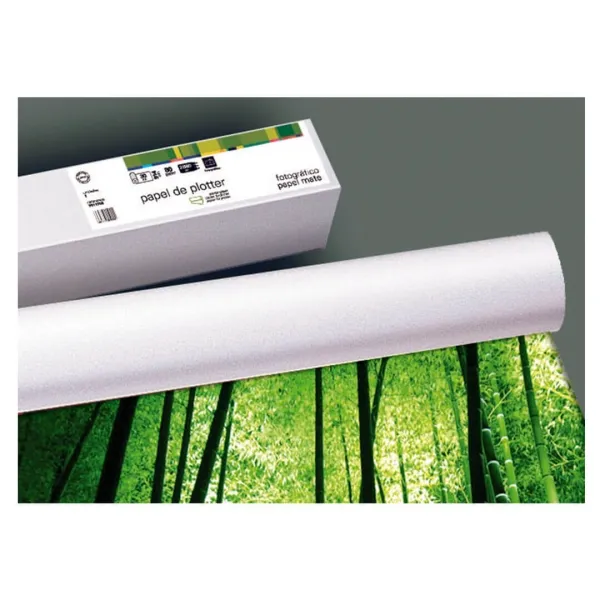Fabrisa Bobina de Papel Mate 140gr 610mm x 30m para Plotter