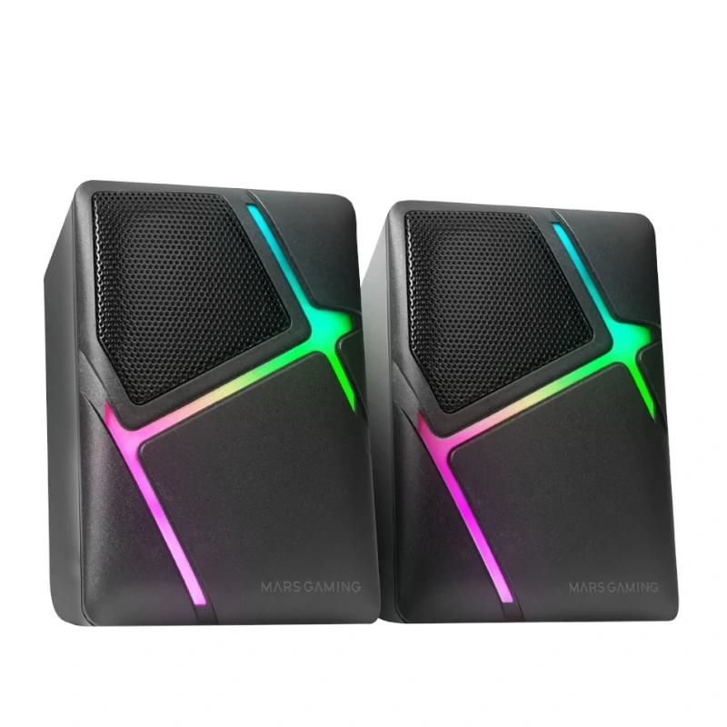 Mars Gaming Altavoces Ms-H Rgb Negro