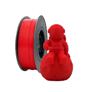 3D Filamento 3D ASA 1.75mm 1kg Bobina Color Rojo