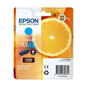Epson T3362 (33XL) Cartucho de Tinta Original Cyan
