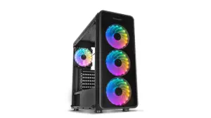 NOX Hummer TGM Midi Tower Negra