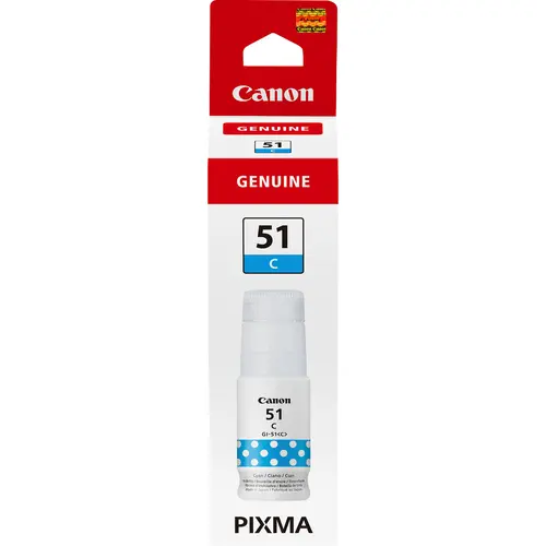Canon Botella de Tinta Original GI51 Cyan - GI51C/4546C001