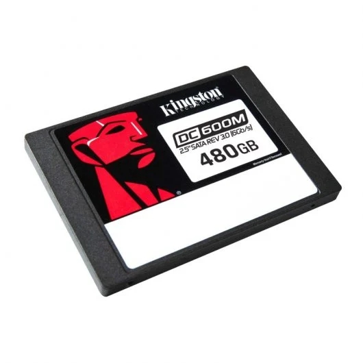 Kingston Data Center Dc600M Disco Duro Solido Ssd 2.5" 480Gb Enterprise Sata 3.0 - Uso Mixto