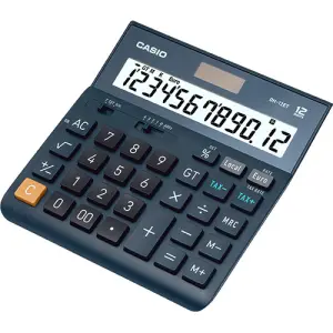 Casio Calculadora de Oficina Sobremesa DH-12ET 12 Dígitos Azul