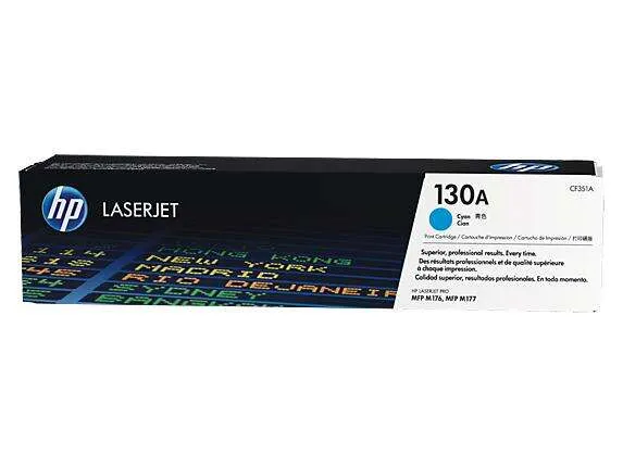 HP Tóner Cian LaserJet Pro M176, M177 - 130A