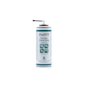 Ewent Spray de Limpieza para Contactos - 200ml - Limpieza en Seco - Color Incoloro
