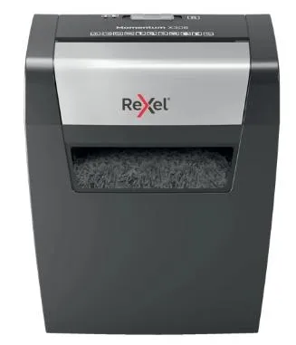 Rexel Momentun X308 Destructora Manual Corte Confeti 5x42mm Hasta 8 Hojas