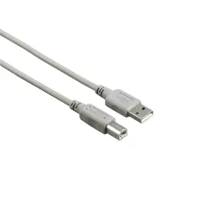 Hama Cable USB-A a USB-B 1.5m 480Mbps Color Gris