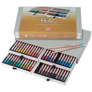 Talens Bruynzeel Lápices De Colores Pastel Surtidos Estuche De Lujo 48 Ud