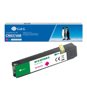 HP 971XL Magenta Cartucho de Tinta Pigmentada Genérico - Reemplazo CN627AE/CN623AE
