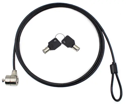 Nilox Cable De Seguridad Doble Llave 1.8 M Negro