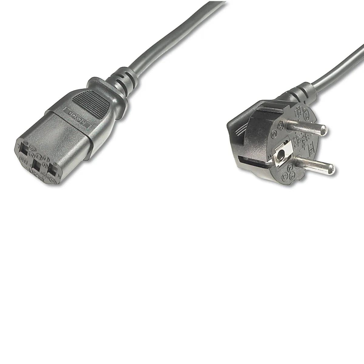 Ewent Cable alimentación 1,8m (IEC320 to C13)