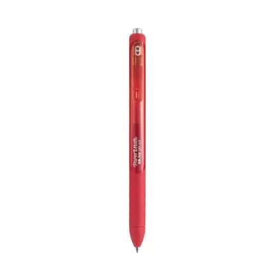 Paper Mate Inkjoy Gel Brillante Bolígrafo Retráctil Punta Media Rojo Caja -12U-