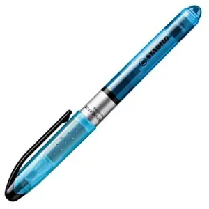 Stabilo Marcador Fluorescente Navigator Azul Caja 10 Unidades