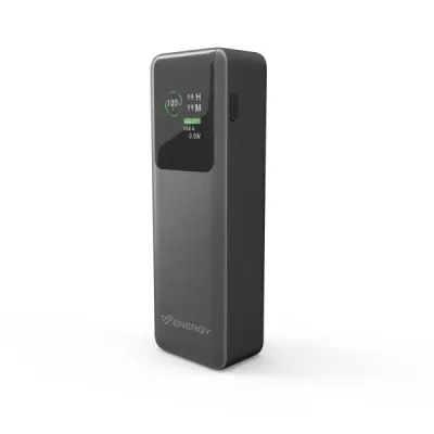 Energy Sistem Powerbank 20000 mAh 100W con Display a Color y 2 Puertos USB-C/USB-A