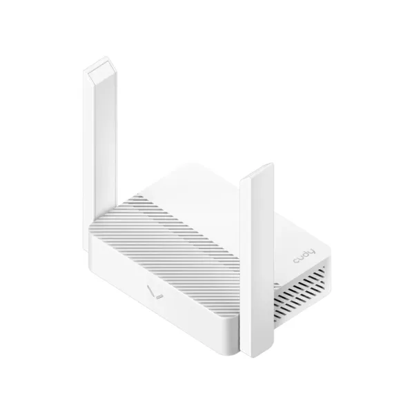 Cudy Wr300 Router Wifi N300 - X Puertos 10/100Mbps - 2 Antenas Externas 5Dbi - Color Blanco