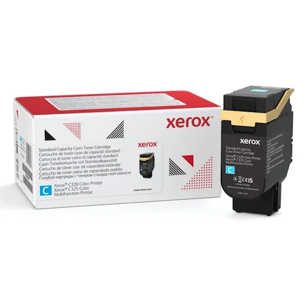 Xerox C320 C325 Cyan Cartucho De Toner Original - 006R04820