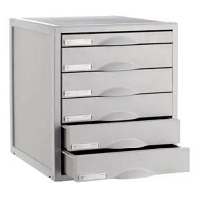 ARCHIVO 2000 MÓDULO ARCHISYSTEM DE 6 CAJONES 356X316X362 MM GRIS
