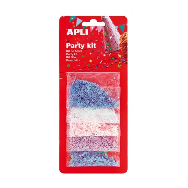 Apli Confeti En Forma De Corazones - Ideal Para Fiestas, Bodas Y Manualidades - Color Blanco