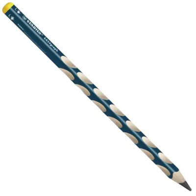 Stabilo Easygraph Lápiz de Grafito Mina HB 3.15mm Diseño Ergonómico Uso Zurdo Azul Petróleo