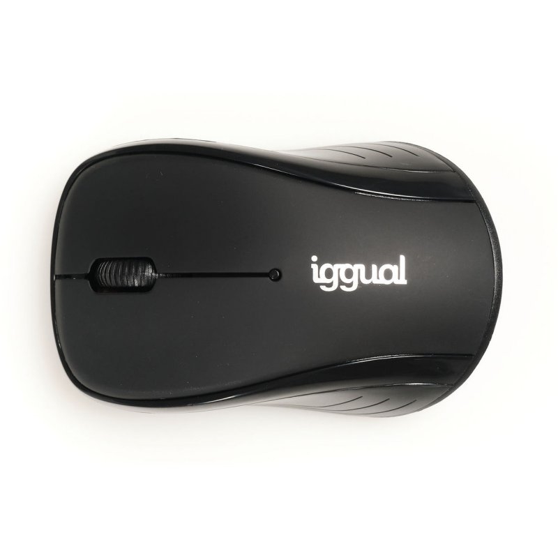 Iggual Ratón Inalámbrico Wom-Basic-1600Dpi Negro