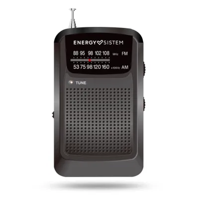 Energy Sistem Radio Portátil AM/FM con Salida Minijack 3.5 para Auriculares