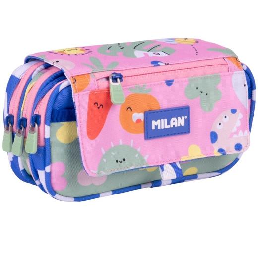 Milan Portatodo 4 Cremalleras Con Solapa Serie Especial Green & Grow