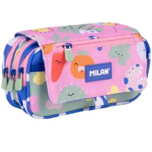 Milan Portatodo 4 Cremalleras Con Solapa Serie Especial Green & Grow