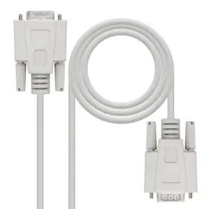 Nanocable Cable Modem DB9/M-DB9/H 15M