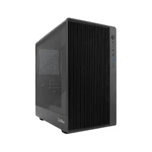 Coolbox GM350 Darkface MicroATX Torre con 1 x USB-C 3.2, 1 x USB A 3.2, 1 x USB A 2.0, Negro