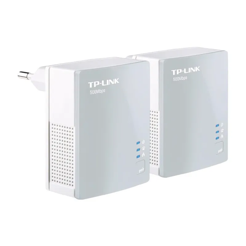 TP-LINK PA4010KIT HomePlug Powerline 500MB Ethernet Kit de 2 Unidades