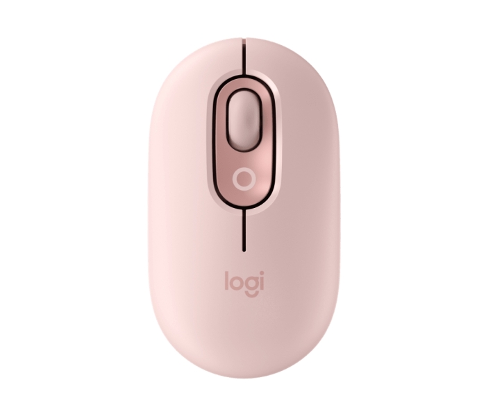 Logitech Pop Mouse Raton Inalambrico 1000Dpi - 4 Botones - Multidispositivo - Color Rosado