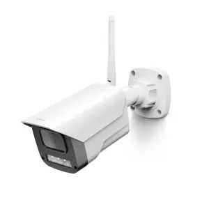 Hama Cámara de Vigilancia Exterior Full HD con Micrófono, Altavoz y WiFi 2.4GHz
