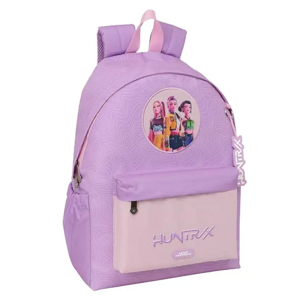 Safta K-Pop Demon Hunters Mochila Acolchada para Portátiles hasta 14.1" Color Lavanda